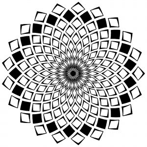 Mandala mosaïque