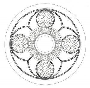 Mandala celtique difficile