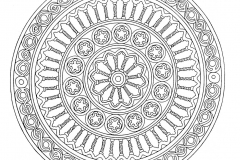 Mandala a colorier adulte difficile (12)