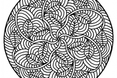 Mandala zum ausmalen (Mandalas difficiles (pour adultes))