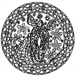 Mandala zèbre