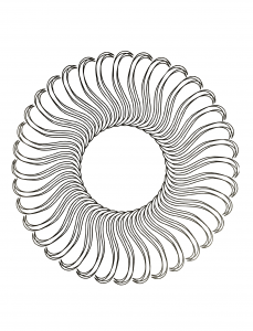 Mandala circulaire