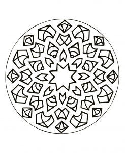 Mandala diamants