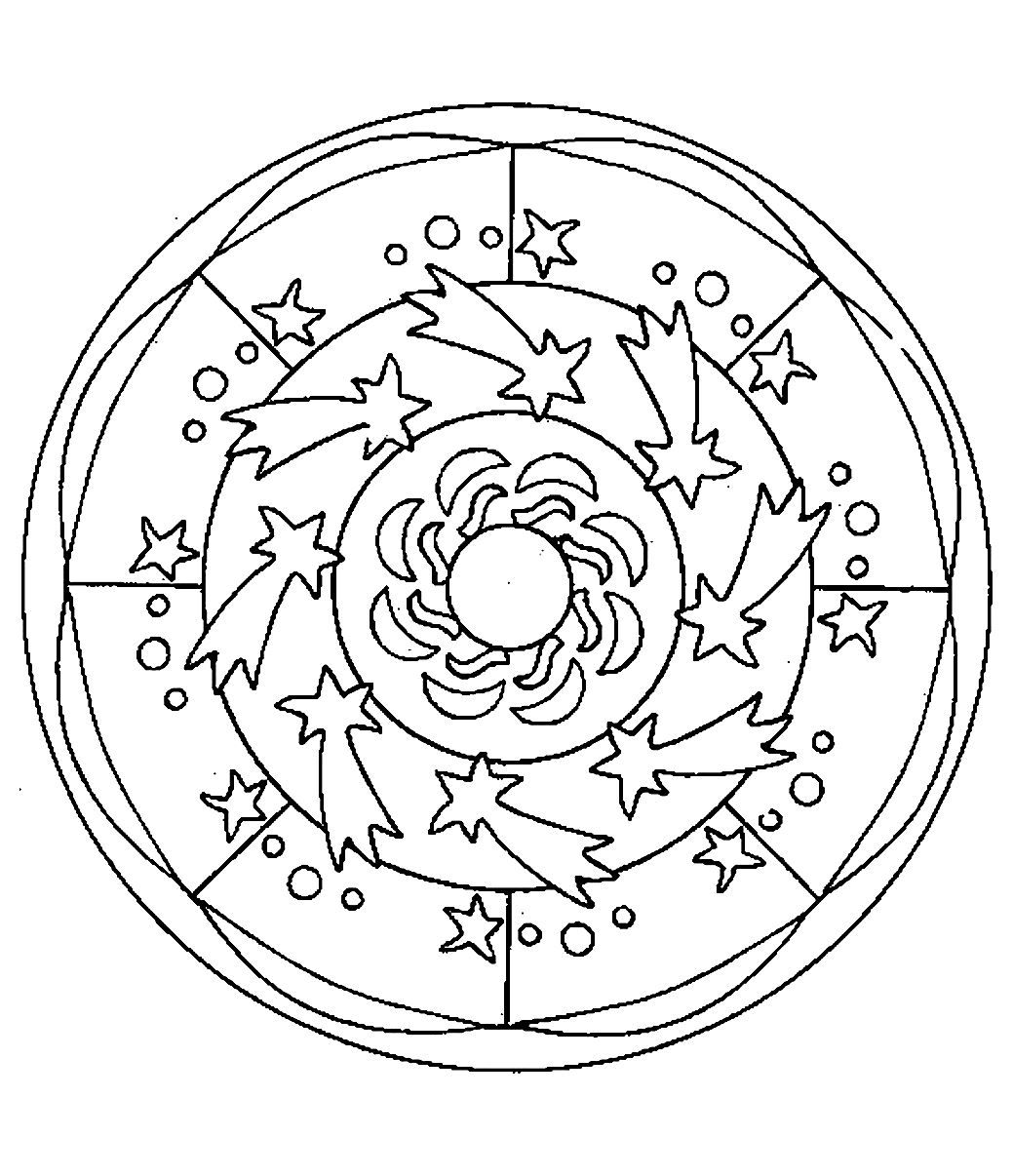 image=easy mandala a colorier facile enfant (14) 1