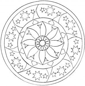 Mandala étoilé