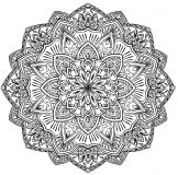 Mandala gratuit sur le thème "fleurs et végétations"