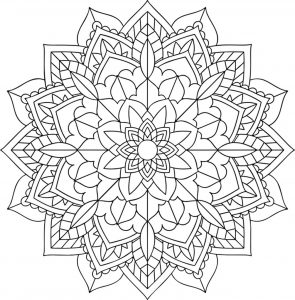 Livre de coloriage pour adulte Mandalas: Mandalas Faciles Livre de coloriage:  Livre de Coloriage Mandala pour Adultes et Enfants: Magnifiques Mandalas   Anti-Stress livre de coloriage pour débutants