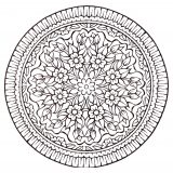 Mandala Au Style Vintage