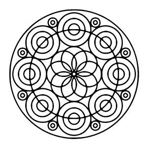 Differents Types De Cercles Dans Un Mandala