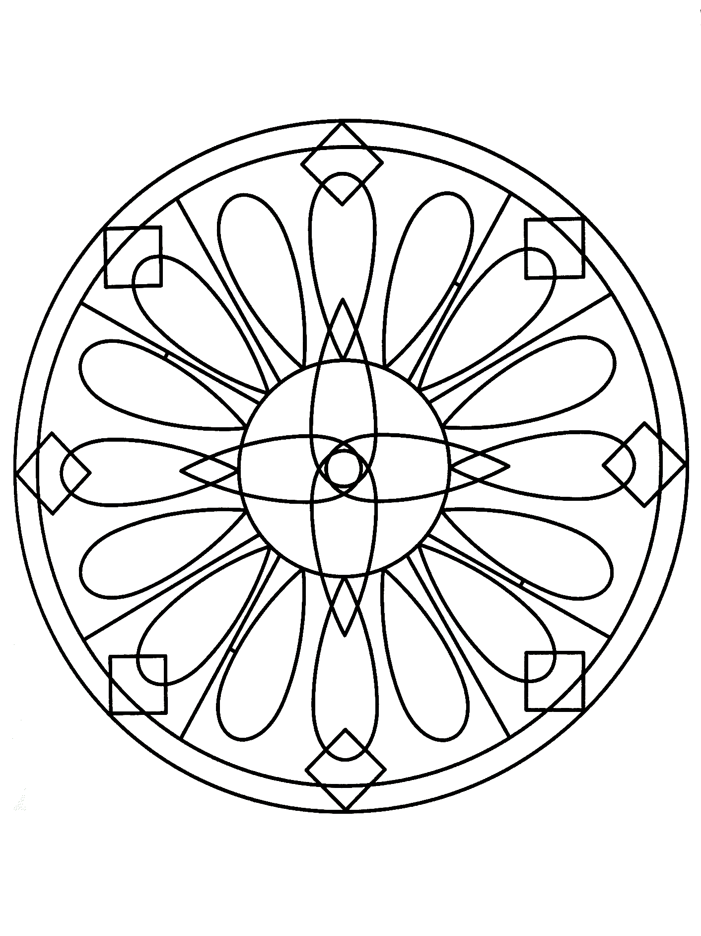 Mandalas-a-imprimer-gratuit (46) (Mandalas de difficulté normale)