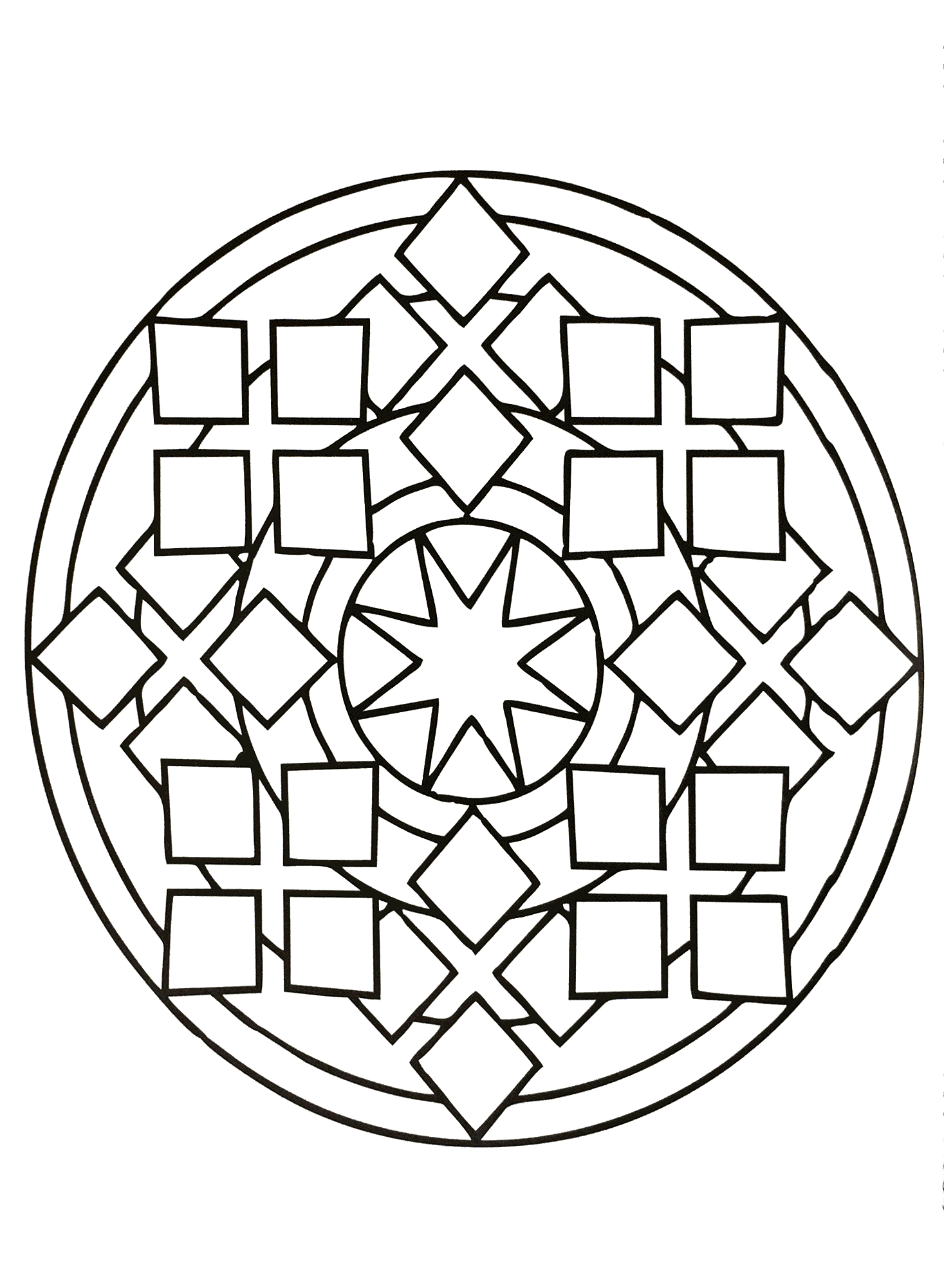 Mandalas-a-imprimer-gratuit (53) (Mandalas de difficulté normale)