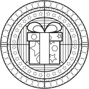 Mandala Cadeau De Noël