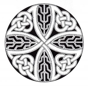 Mandala Celtique Sombre