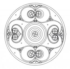 Mandala celtique et simple