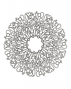 Mandala A Colorier Gratuit Bonne Humeur Garantie