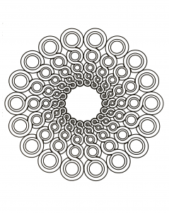 Mandala A Colorier Gratuit Joaillerie