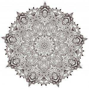 Mandala Ultra Détaillé