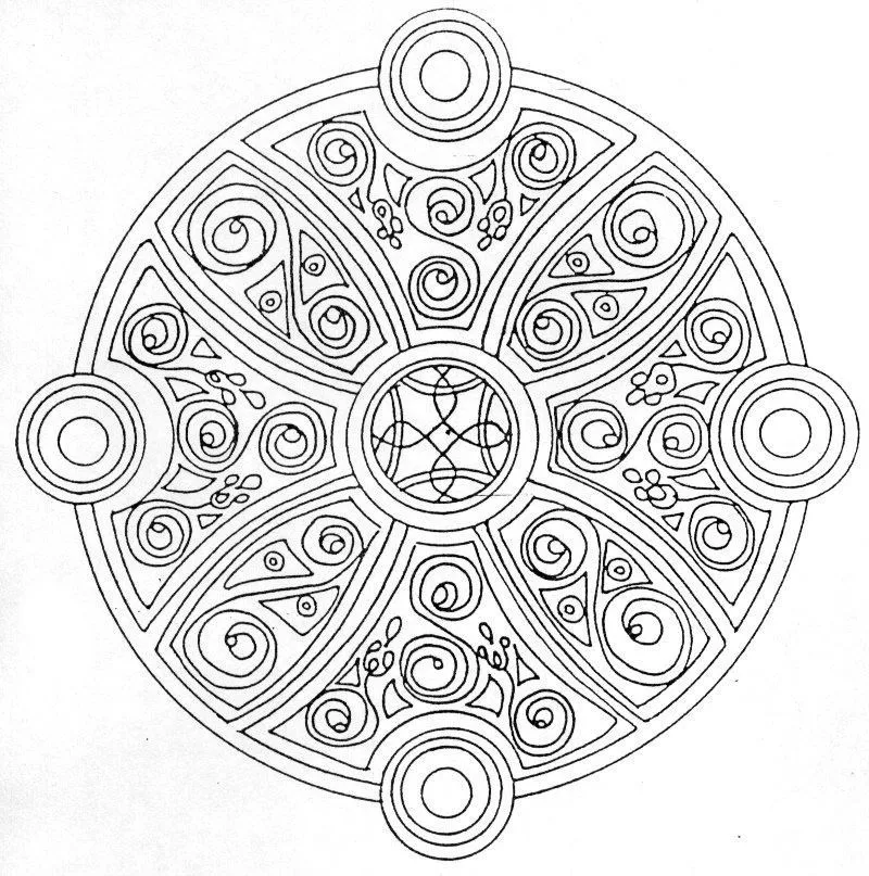 Mandala a colorier zen relax gratuit - 29 (Mandalas Zen & Anti-stress)