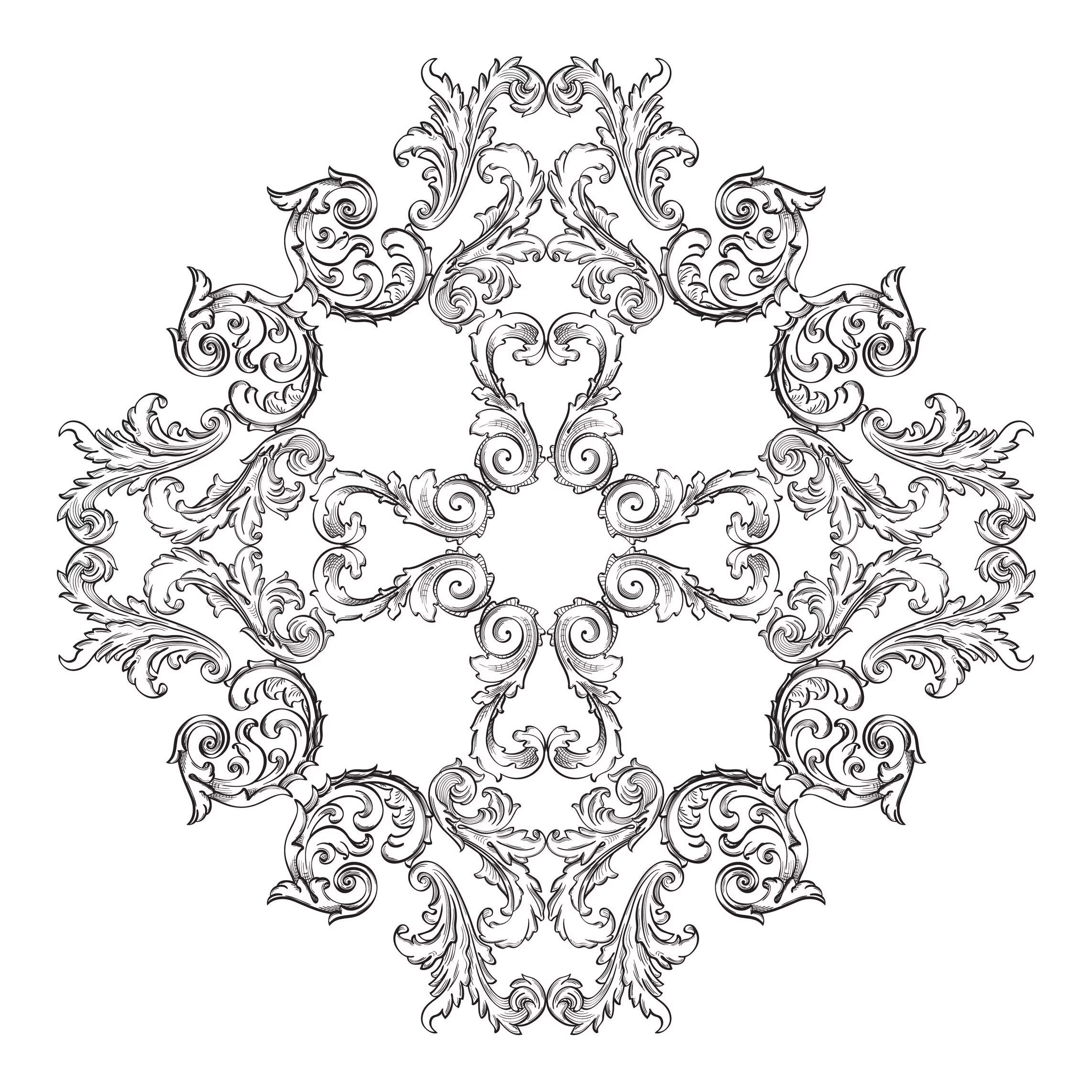 Mandala style vintage par l'artiste Alexeii Buravtsov (Mandalas Zen & Anti-stress)