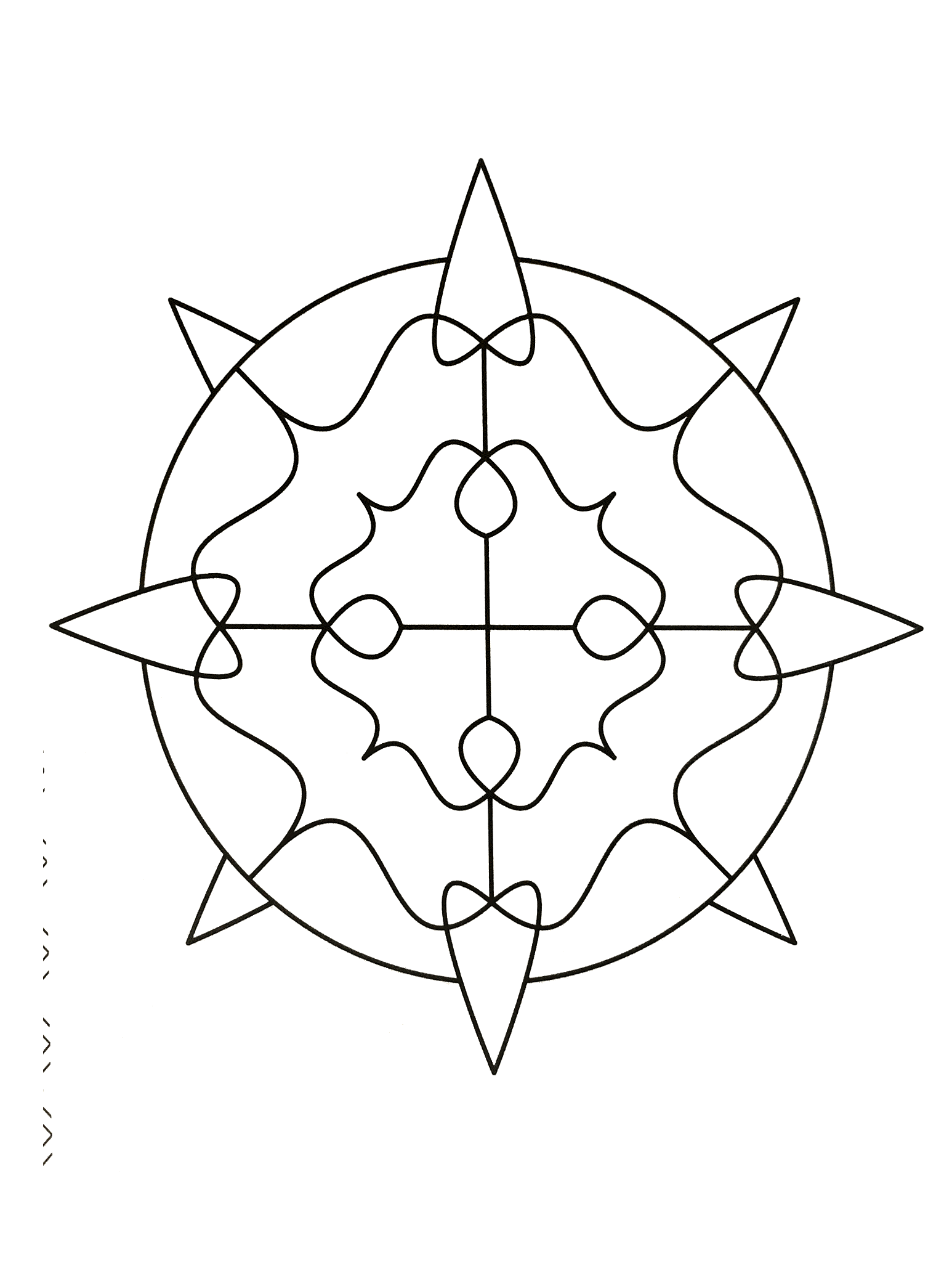 Quand colorier un Mandala devient réellement de l'Art Thérapie ... C'est parti pour un bon moment de décompression avec un coloriage d'une grande simplicité.