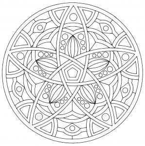 Mandala vectoriel