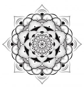 Mandala vectoriel par Louise