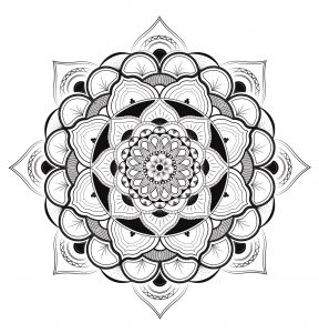 Mandala vectoriel par Louise