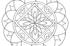 Mandala a colorier zen relax gratuit (15)