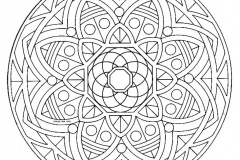 Mandala a colorier zen relax gratuit (18)