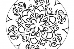 Mandala a colorier zen relax gratuit (28)