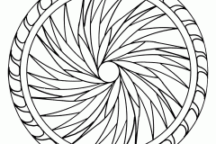 Mandala a colorier zen relax gratuit (5)