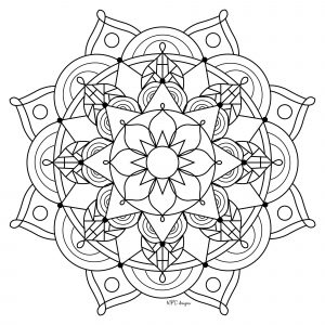 Joli Mandala déstressant