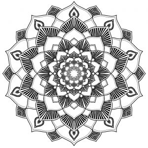 Mandala élégant relaxant