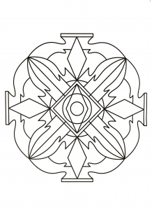 Mandala très simple