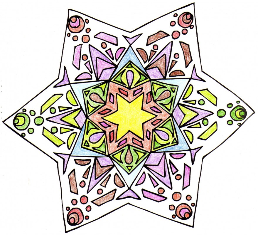 Mandalas-for-kids - Mandalas Kids Coloring Pages