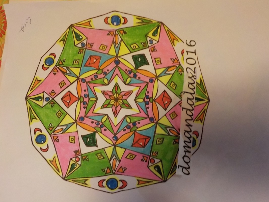 Hand drawn anti stress Mandala - Zen & Anti-stress Mandalas - 100%